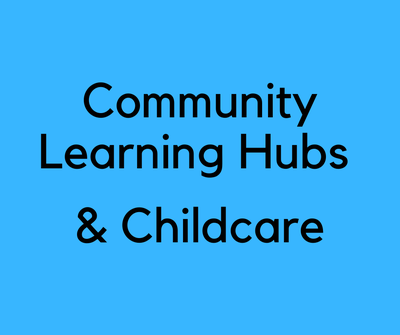Community Learning Hubs and Childcare