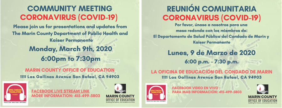 Coronavirus Community Meeting