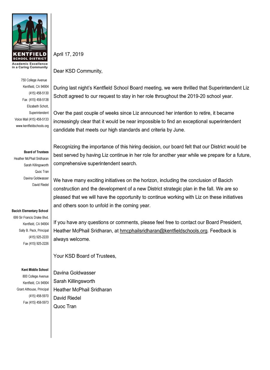 Superintendent Search Announcement 4-17-2019